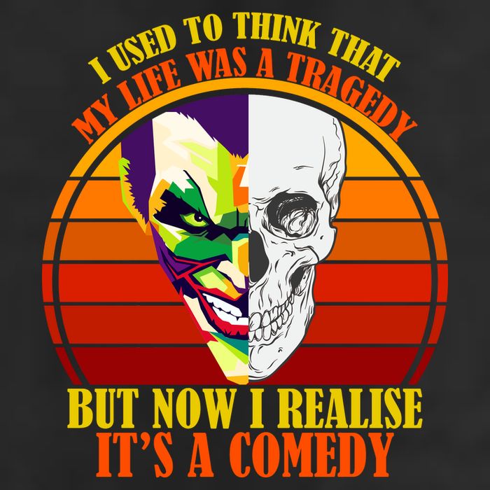I've Realized My Life Isn't A Tragedy It's A Comedy Trucker Hat