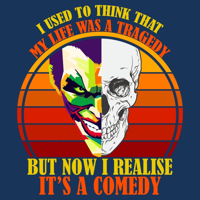 I've Realized My Life Isn't A Tragedy It's A Comedy Sweatshirt
