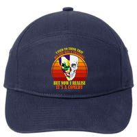 I've Realized My Life Isn't A Tragedy It's A Comedy 7-Panel Snapback Hat