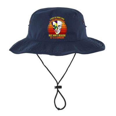 I've Realized My Life Isn't A Tragedy It's A Comedy Bucket Hat