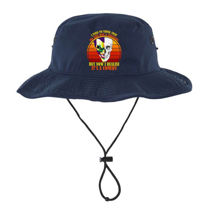 I've Realized My Life Isn't A Tragedy It's A Comedy Bucket Hat