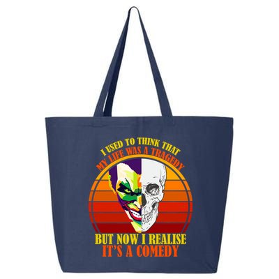I've Realized My Life Isn't A Tragedy It's A Comedy 25L Jumbo Tote