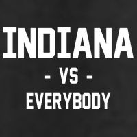 Indiana Vs Everybody 7 Panel Mesh Trucker Snapback Hat
