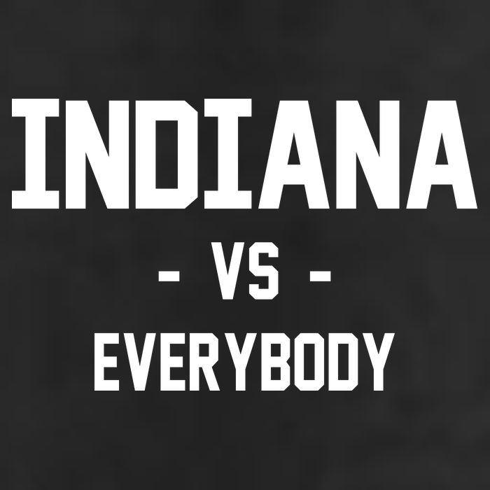 Indiana Vs Everybody 7 Panel Mesh Trucker Snapback Hat