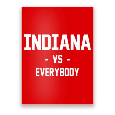 Indiana Vs Everybody Poster