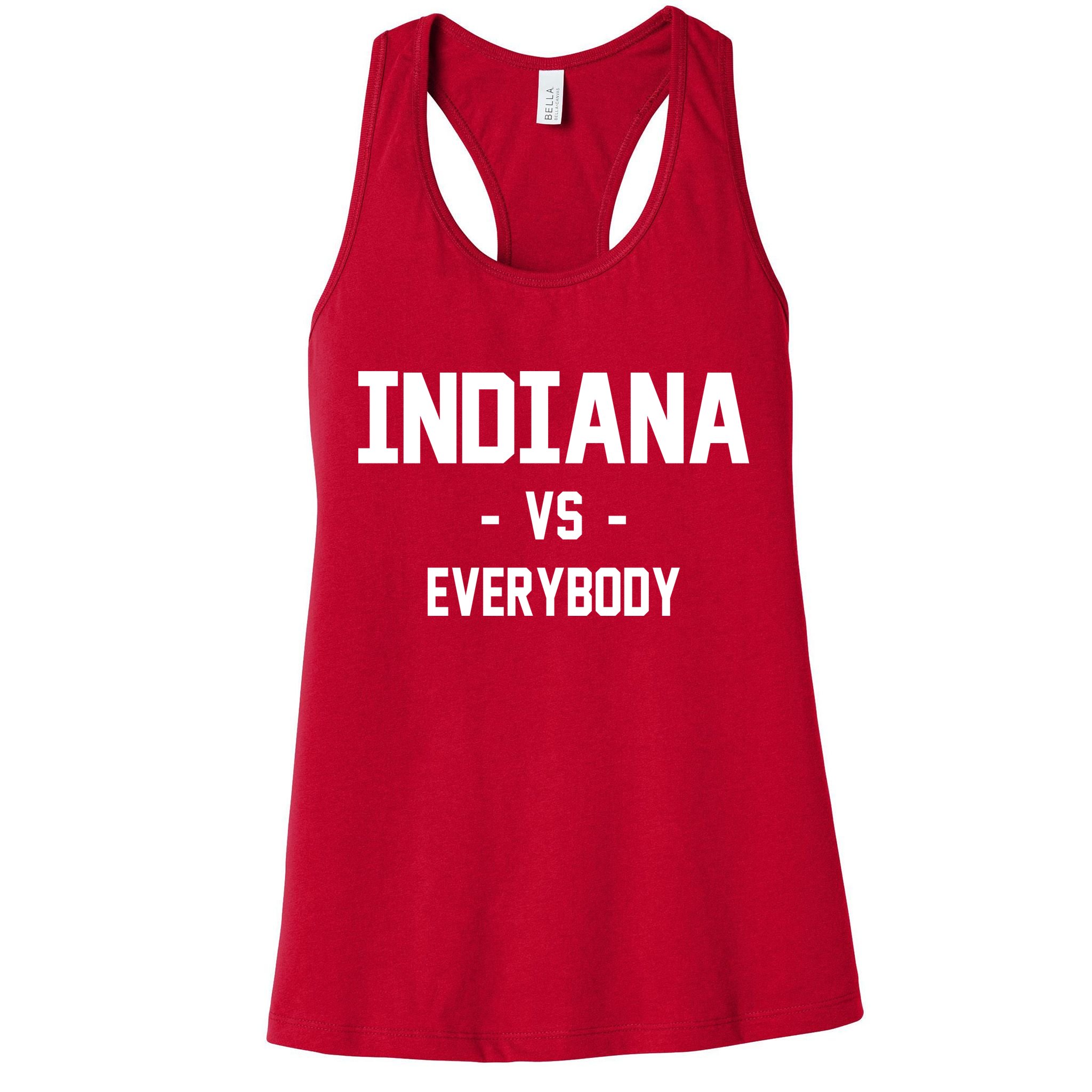 Indiana Vs Everybody Womens Tank Top