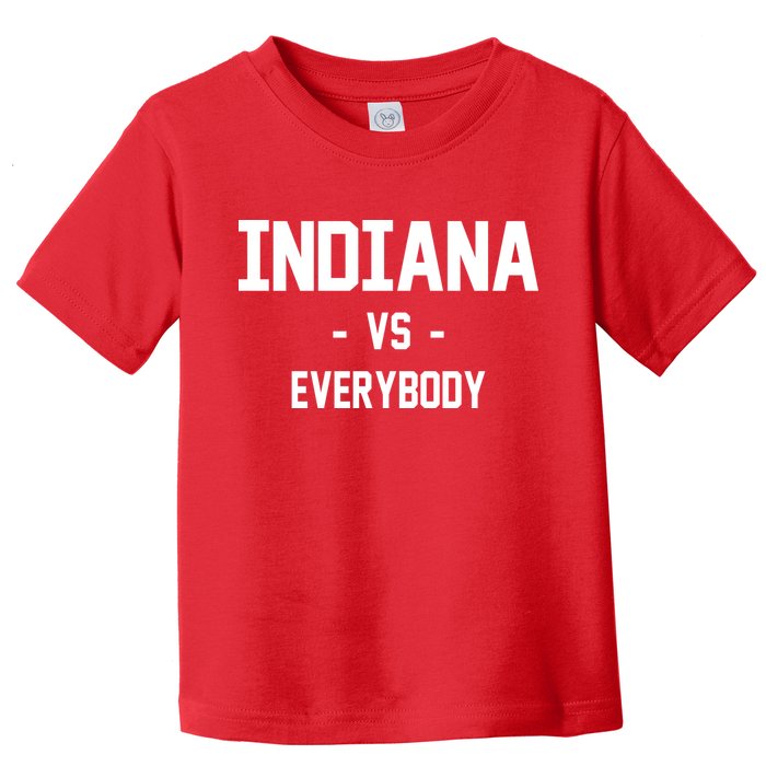 Indiana Vs Everybody Toddler T-Shirt