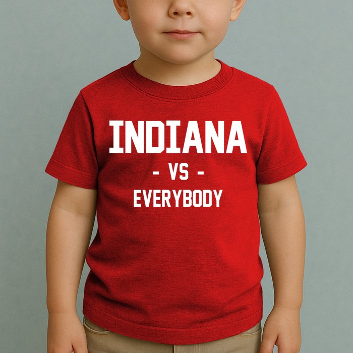 Indiana Vs Everybody Toddler T-Shirt
