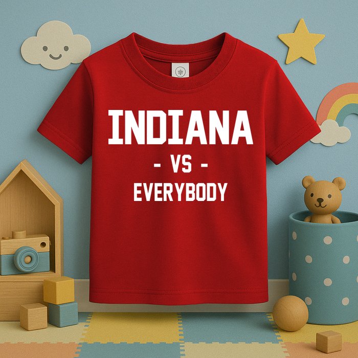 Indiana Vs Everybody Toddler T-Shirt