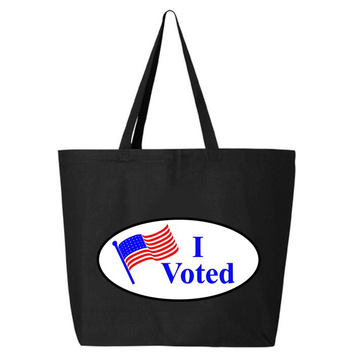 I Voted Election Voting Graphic 25L Jumbo Tote