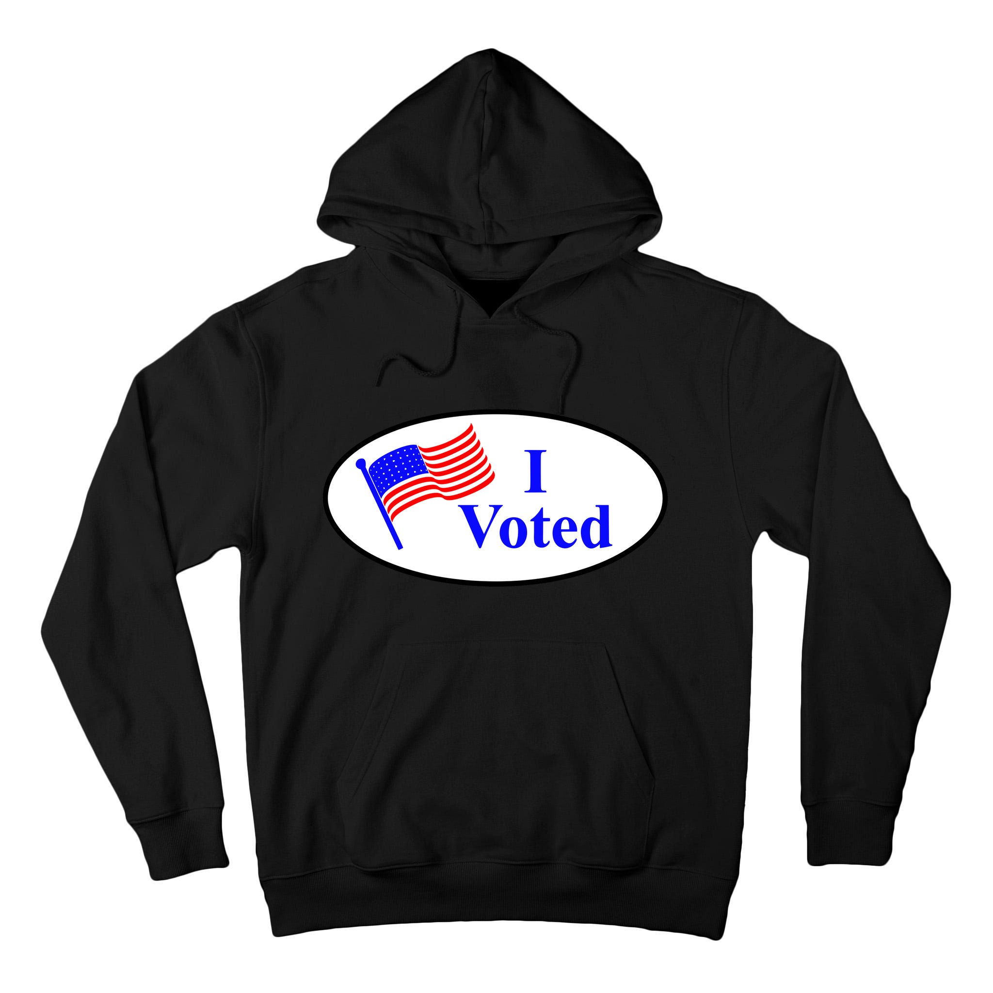 I Voted Election Voting Graphic Tall Hoodie
