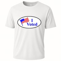 I Voted Election Voting Graphic Cooling Performance Crew T-Shirt