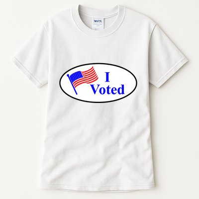 I Voted Election Voting Graphic Tall T-Shirt