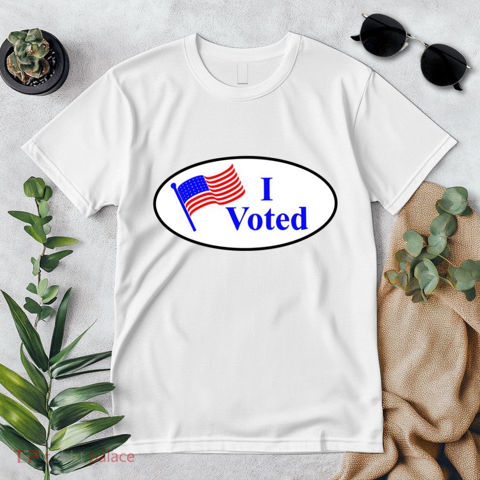 I Voted Election Voting Graphic Premium T-Shirt