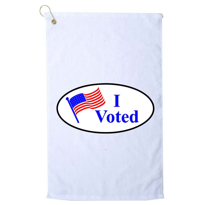 I Voted Election Voting Graphic Golf Towel