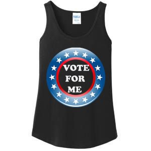 I Voted Election Day Voting Register To Vote For Me Ladies Essential Tank