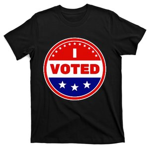 I Voted Election Voter Your Vote Matters Sticker T-Shirt