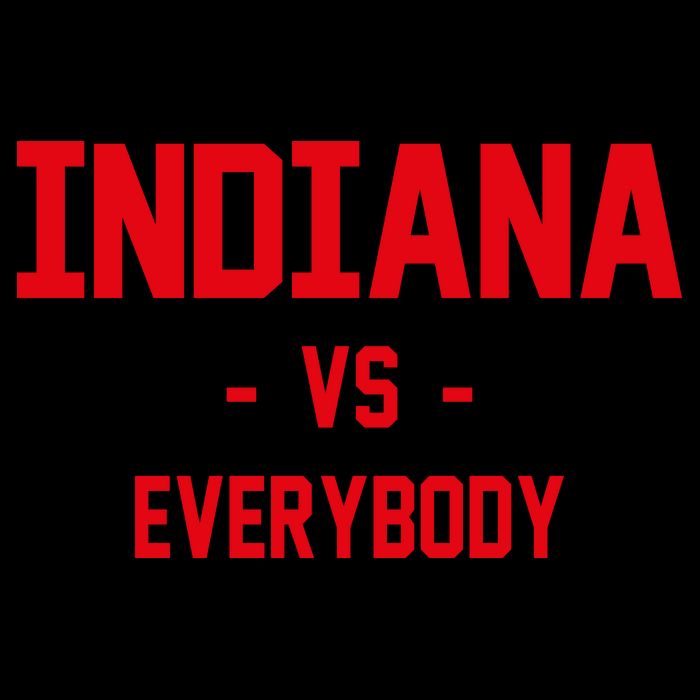 Indiana Vs Everybody (Red) Backpack