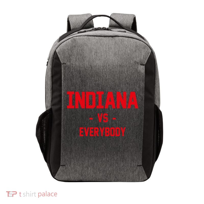 Indiana Vs Everybody (Red) Vector Backpack