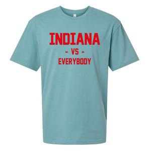 Indiana Vs Everybody (Red) Sueded Cloud Jersey T-Shirt