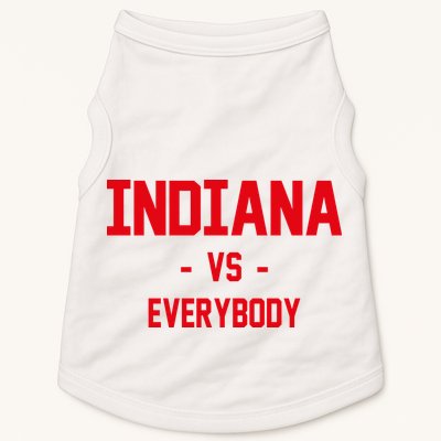 Indiana Vs Everybody (Red) Doggie Tank
