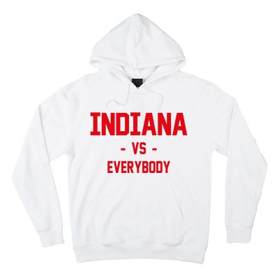 Indiana Vs Everybody (Red) Hoodie