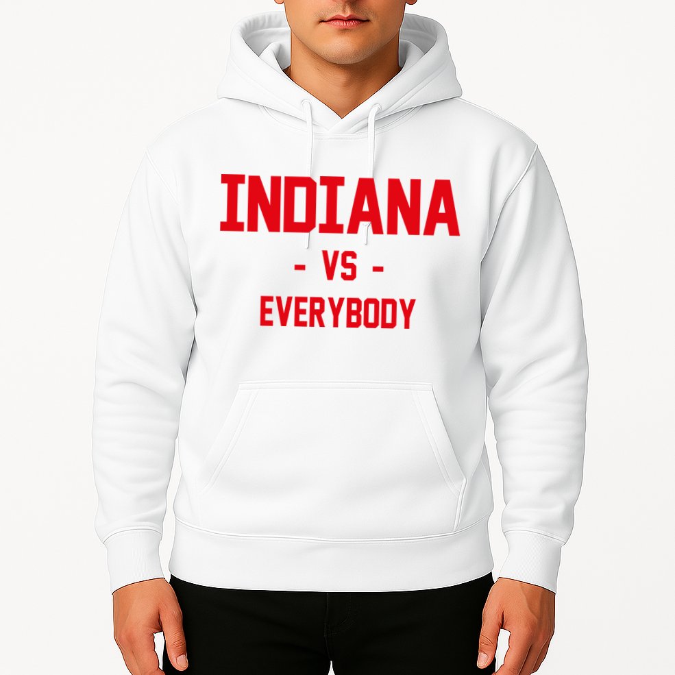 Indiana Vs Everybody (Red) Hoodie
