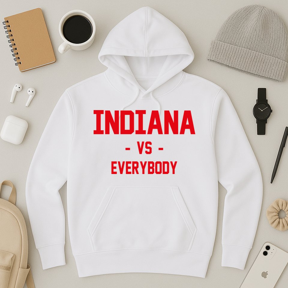 Indiana Vs Everybody (Red) Hoodie