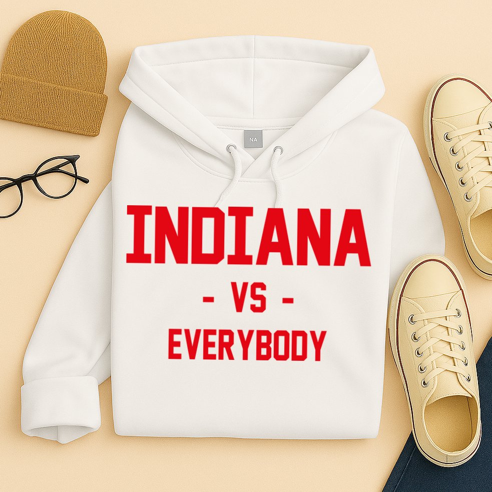 Indiana Vs Everybody (Red) Hoodie