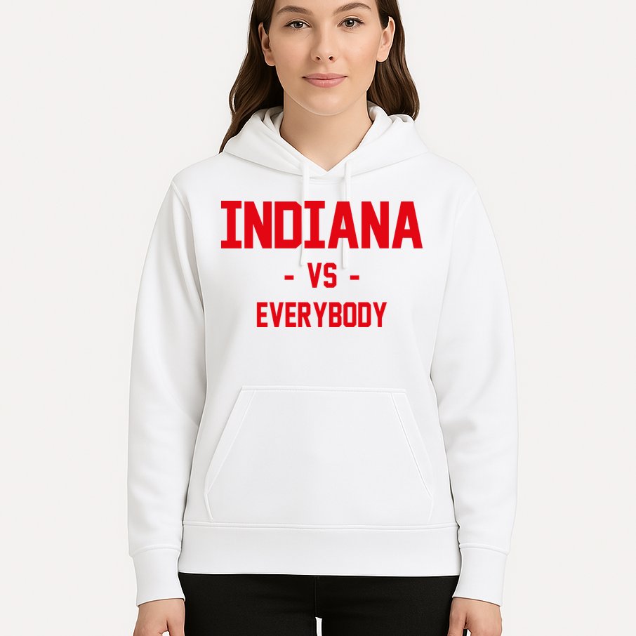 Indiana Vs Everybody (Red) Hoodie
