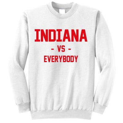 Indiana Vs Everybody (Red) Sweatshirt
