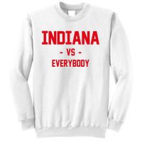 Indiana Vs Everybody (Red) Sweatshirt