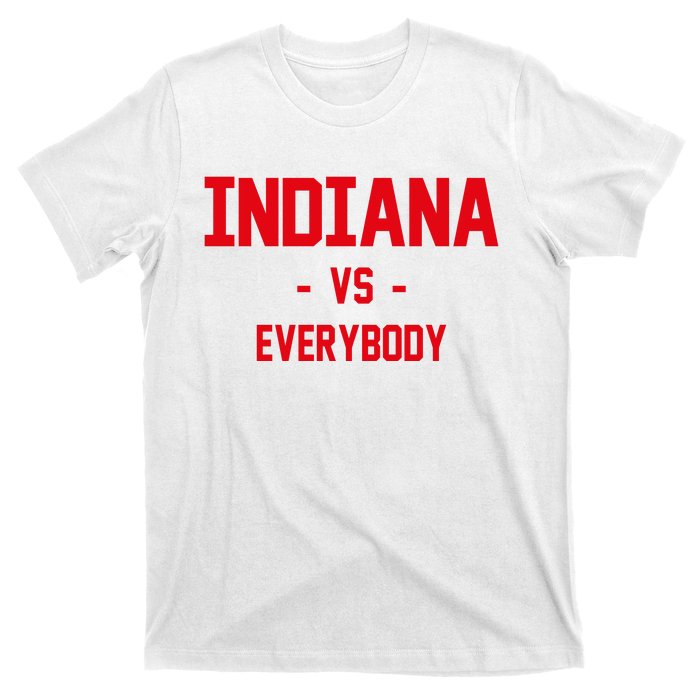 Indiana Vs Everybody (Red) T-Shirt