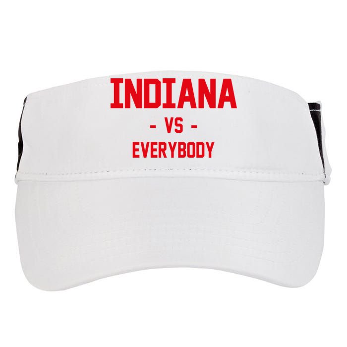 Indiana Vs Everybody (Red) Adult Drive Performance Visor