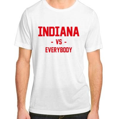 Indiana Vs Everybody (Red) Adult ChromaSoft Performance T-Shirt