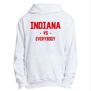 Indiana Vs Everybody (Red) Urban Pullover Hoodie