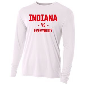 Indiana Vs Everybody (Red) Cooling Performance Long Sleeve Crew