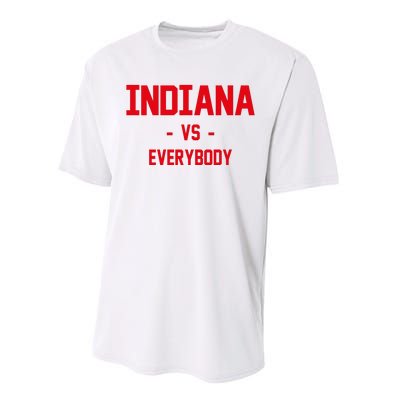 Indiana Vs Everybody (Red) Performance Sprint T-Shirt