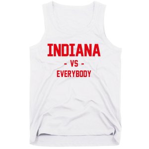 Indiana Vs Everybody (Red) Tank Top