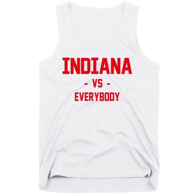 Indiana Vs Everybody (Red) Tank Top