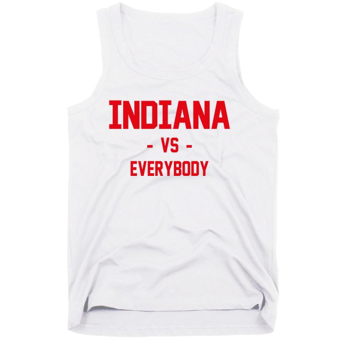 Indiana Vs Everybody (Red) Tank Top