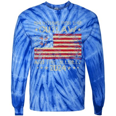 IM Voting For The Outlaw And The Hillbilly Tie-Dye Long Sleeve Shirt