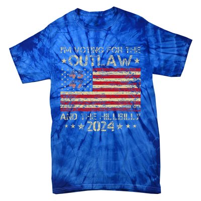 IM Voting For The Outlaw And The Hillbilly Tie-Dye T-Shirt