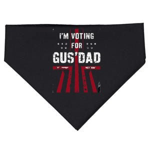 IM Voting For Gus Dad Vote Harris Walz 2024 Pres And Vice USA-Made Doggie Bandana