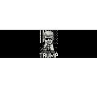 I Voted For Trump USA Flag Patriots Vintage Retro Bumper Sticker