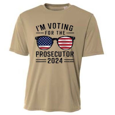 I´M Voting For The Prosecutor 2024 Democrat Liberal Election Cooling Performance Crew T-Shirt