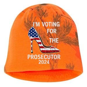 I’M Voting For The Prosecutor High Heel Stilettos Us Flag Kati - Camo Knit Beanie