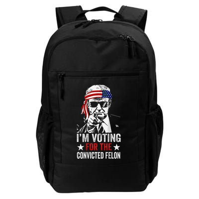 IM Voting For The Convicted Felon Backpack