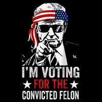 IM Voting For The Convicted Felon Sustainable Bucket Hat