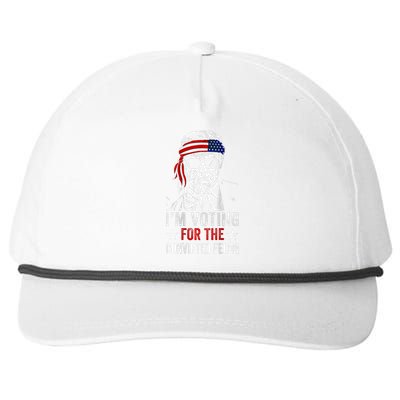 IM Voting For The Convicted Felon Snapback Five-Panel Rope Hat